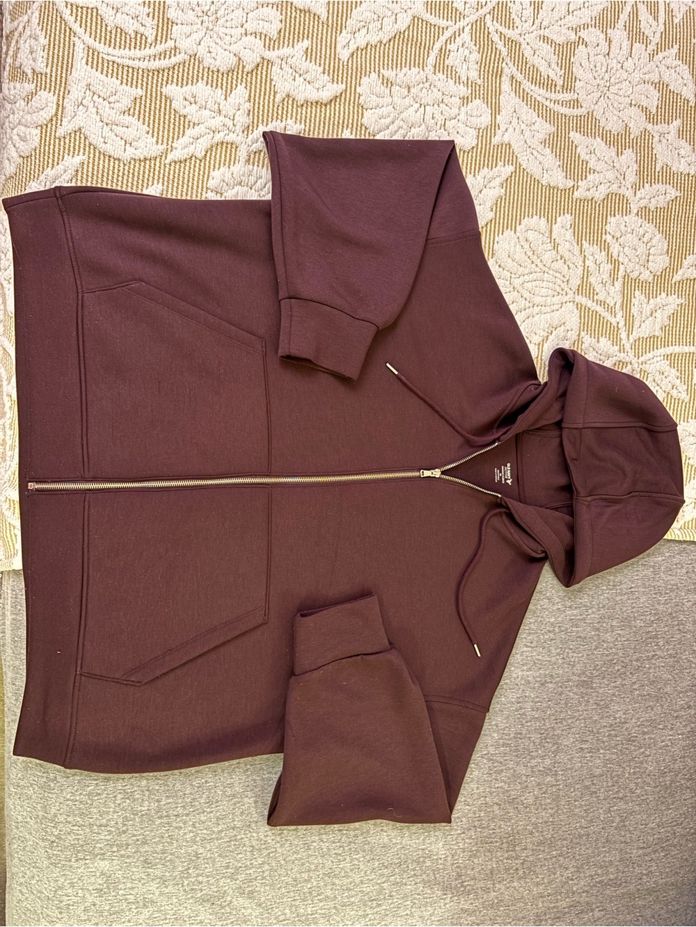 Old Navy Full-Zip Hoodie Size 2X Red Brown